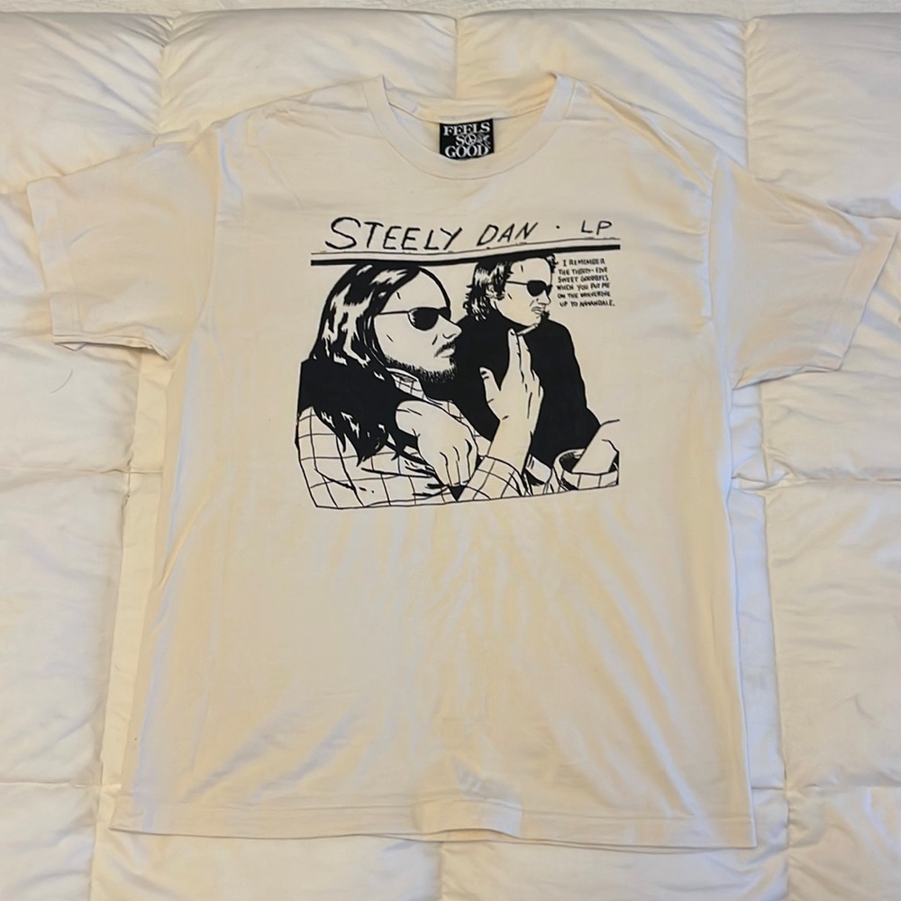 Cool Steely Dan t-shirt. From a Austin, TX. Size M.